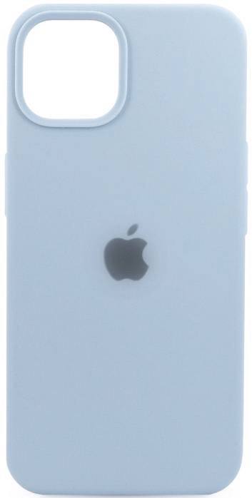 Чехол Silicone Case для iPhone 13 голубой в Тюмени